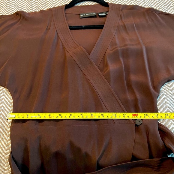 Silk Wrap Dress - Picture 10 of 10